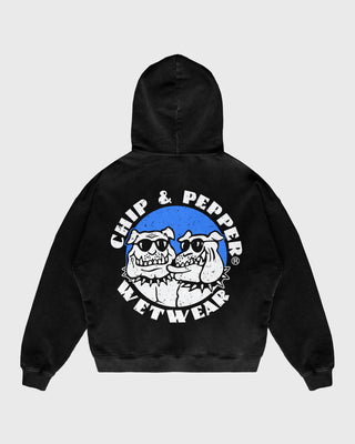 Acid Drop Hoodie - Blue - Chip & Pepper