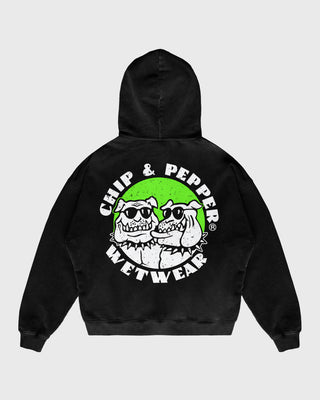 Acid Drop Hoodie - Lime - Chip & Pepper