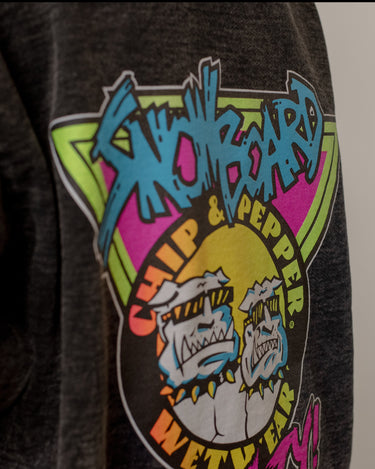 Snowboard Crazy Hoodie - Chip & Pepper